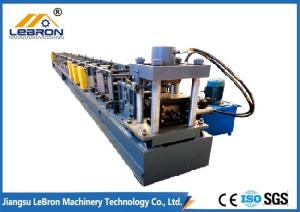 Making Warehouse Supermaket Pallet storage rack roll forming machine wtih manual decoiler