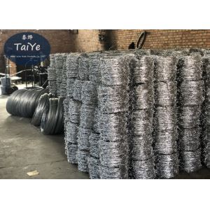 Best Electro Galvanized Razor Blade Barbed Wire Traditional Twisted BWG12x12 wholesale