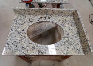China 22 X 31 High Density Prefab Granite Countertops / Granite Vanity Tops on sale