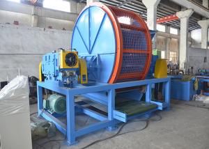 380V 50Hz Tyre Recycling Line Whole Tire Shredder 60*60mm Tire Recycling Plant