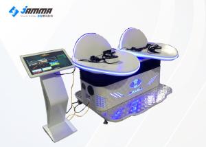 Best White Colour Two Person 9D Virtual Reality Slide Simulator For Theme Park wholesale