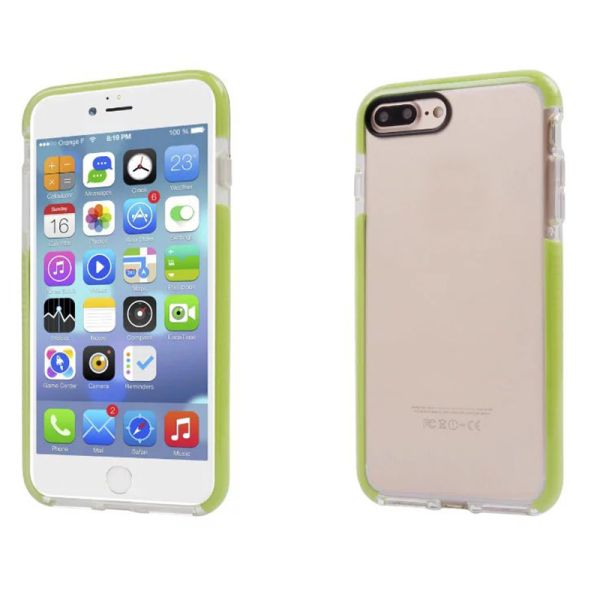 Soft TPU Transparent Anti-drop Simple Cell Phone Case Cover For iPhone 7 7 plus 6 6s Plus