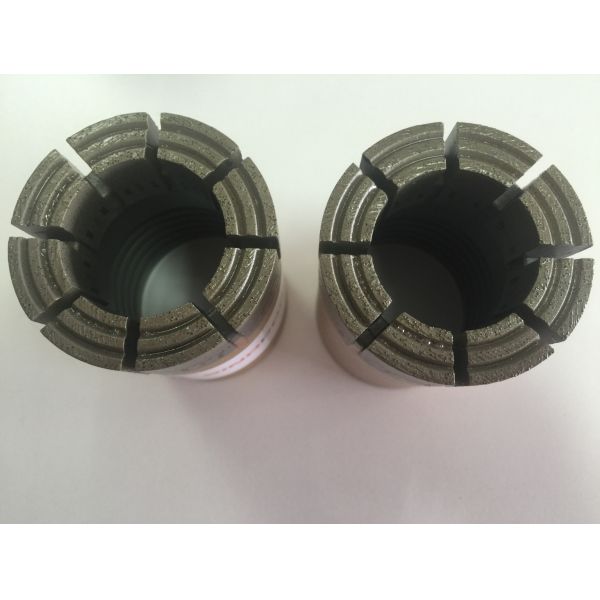 Impregnated Diamond Core Bit BWL BQ For Hard Rock Formation With Good Drilling Stability
