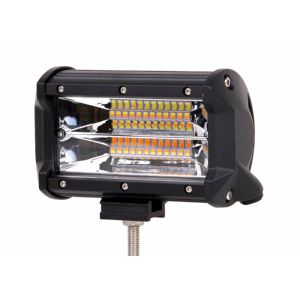 Best Flood / SPOT Beam Automotive LED Light Bar 72W 6063 Stainless Steel Black Bracket wholesale