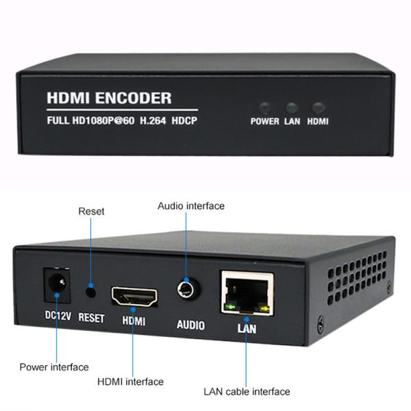 Cheap Quad Band H.264 Encoding Network Protocol Video IP Encoder Decoder for YouTube Facebook for sale