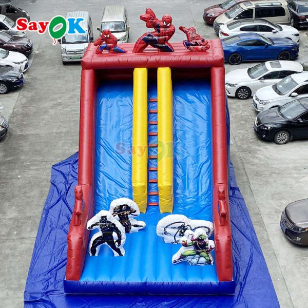 Commercial Colorful Inflatable Bounce House & Slide Combo for Kids and Adults Outdoor PVC Bouncy Castle