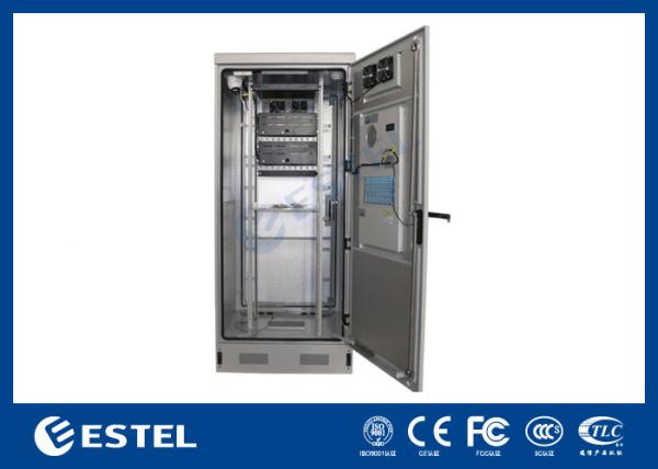 Cheap Intelligent Outdoor Integrated Telecom Cabinet With Monitoring Unit And Temperature Controller for sale