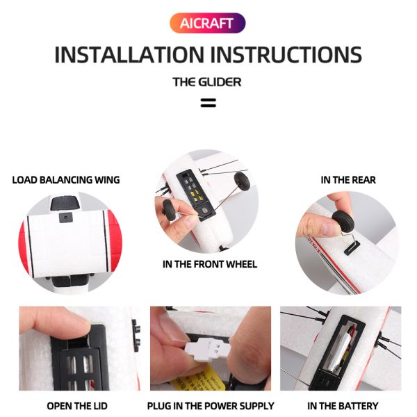 2.4GHz 3CH Flying Helicopter Remote Control Aircraft Plane for Kids and Adults Ready to Fly