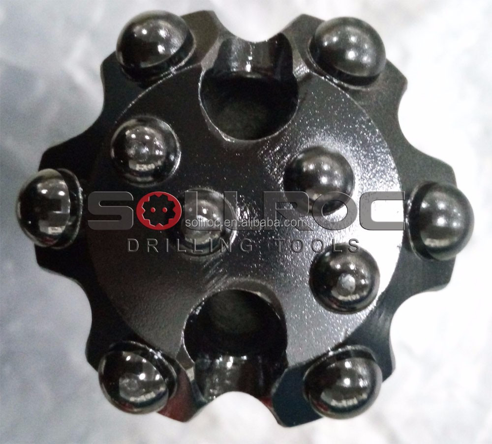 Forged Carburized Steel High Performance DTH Drill Bits for Well Drilling and Coal Mining