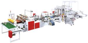 China 380V50Hz Multifunction Bag Making Machine Soft Loop Handle Drawing Hand Holding Bag on sale