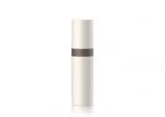 Small narrow airless bottle pp cosmetic sample snap on design