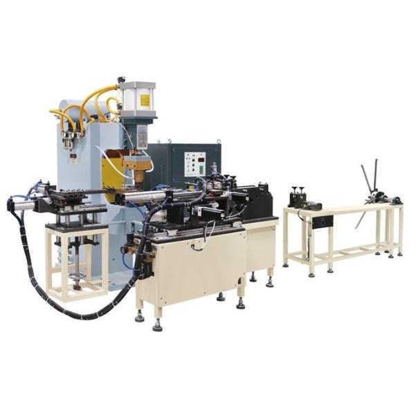 Cheap Automatic Glass Lid Steel Belt Strip Spot Welding Machine With CNC Overlap Device for sale