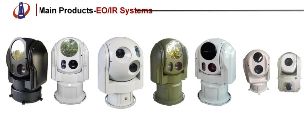 1.6kg Light Weight Waterproof Medium Wave Cooled Thermal Security Camera