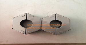 China Hexagonal AISI 304 Tube Supports For L/LL/KL Type Fin Tube OD 2 1/4'' on sale