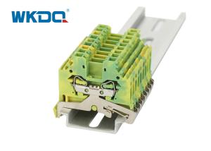 Best 280-107 Multiple Functions Spring Cage Connection Terminal Block , Spring Loaded Wire Terminal Feed Through wholesale