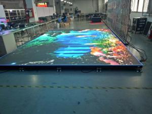 Best Non Skid Dance Floor Led Screen , Front Service Led Display Light Weigh P6.25 wholesale