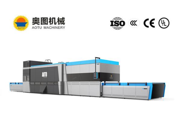 Cheap AOTU Machinery Factory direct Forced Convection type Double-chamber Tempered Glass Making Furnace for sale