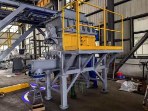 Automatic Lithium Ion Battery Shredder Customized Battery Crushing Machine 2000kg/h