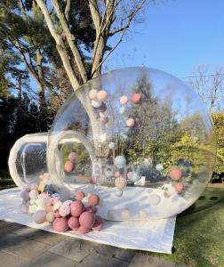 China Hot Balloon Glamping Tent Portable Clear Inflatable Bubble Tent 7 Working Days Production Time on sale