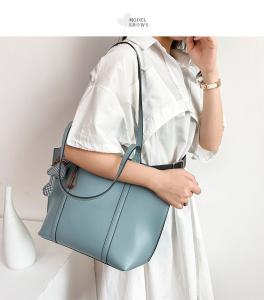 High Value  Large Capacity Genuine Leather Tote Portable PU Shoulder Bag