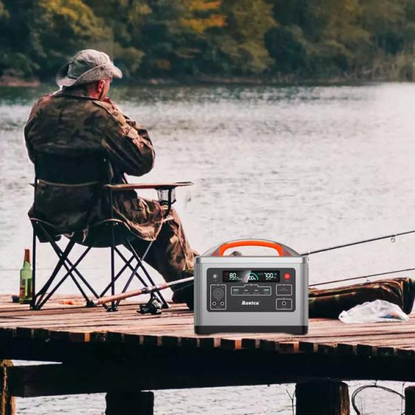 700W Camping Solar Generator , LiFePO4 Portable Power Station With Ups