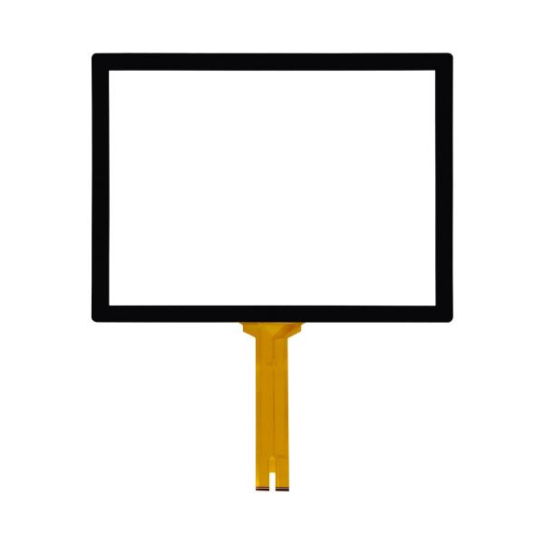 Anti Tamper 19" Capacitive Resistive Touch Screen For Office Facilities Monitor