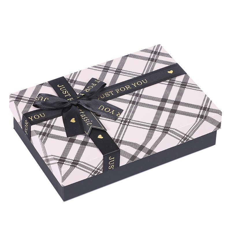 Lid and Base Box with Foam Insert Cardboard Paper Packaging Gift Jewelry Box