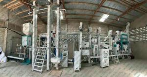 Rice Processing 60 Tons Per Day Parboiled Rice Machine