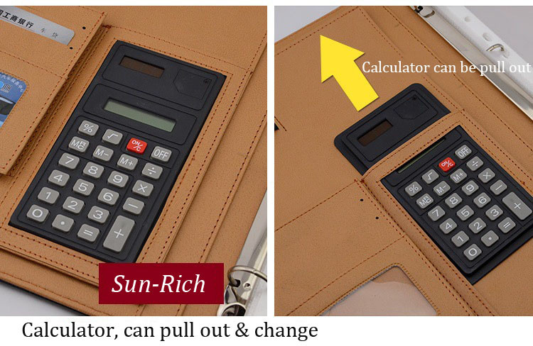 Business Gift A4 size high-grade multifunctional manager folder