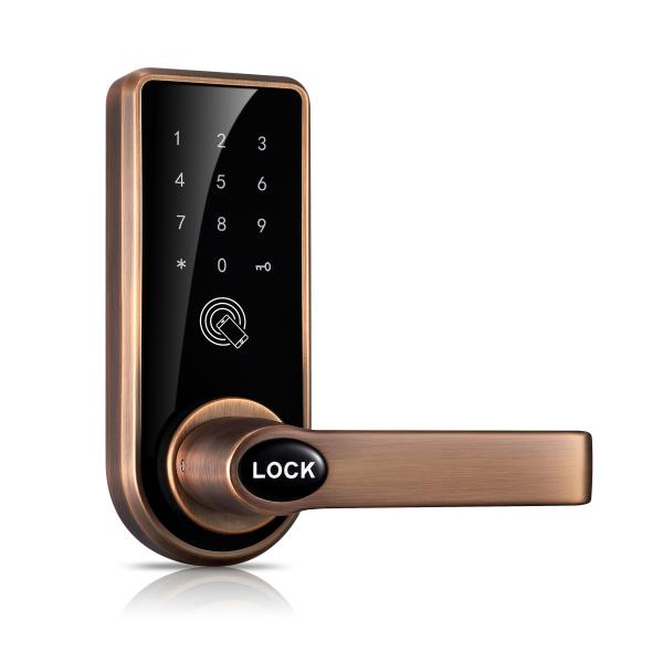 Zinc Alloy App Bluetooth Door Lock For Home Residential 168mm * 68mm