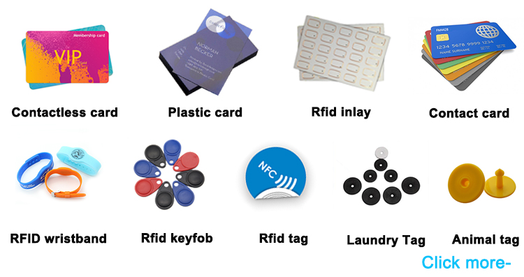 SHENZHEN Contactless Custom Printed size chip Passive rfid nfc smart card with fast delivery