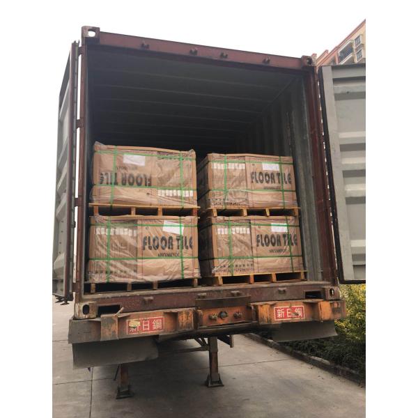 Stone Imitation Texture Glazed Bathroom Floor Tiles for Non Slip Home Decoration