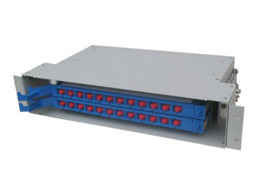 FC,SC,ST,LC optinal 12 Cores, 24 Cores, 36 Cores Rack-mount Fiber ODF 49 x 30.5cm