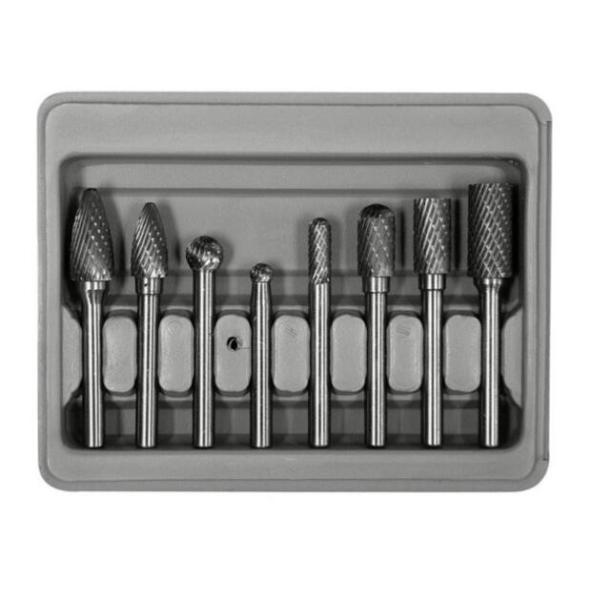 Cheap Made In China  Double Carbide Burr Tools Die Grinder Bits Set 8pcs for sale