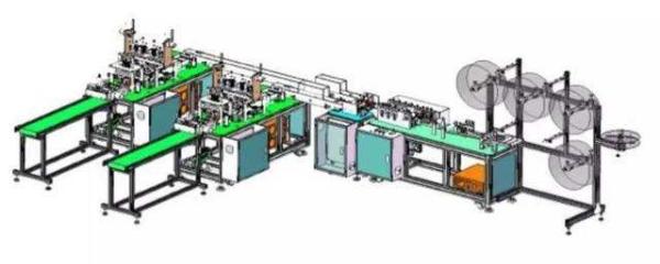 Cheap Multifunctional Pollution Mask Making Machine Computer PLC Programming Control for sale