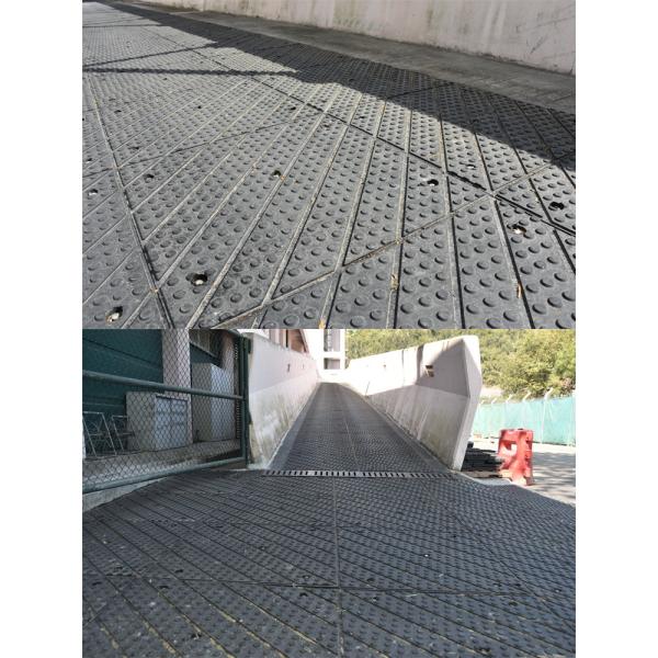 Black Horse Thick Rubber Stall Mats Thickness 26mm Shock Resistant