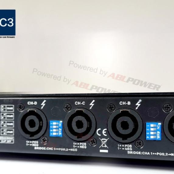Cheap 44.7V 20HZ 4 Channels 650 Watts Stereo Power Amp for sale