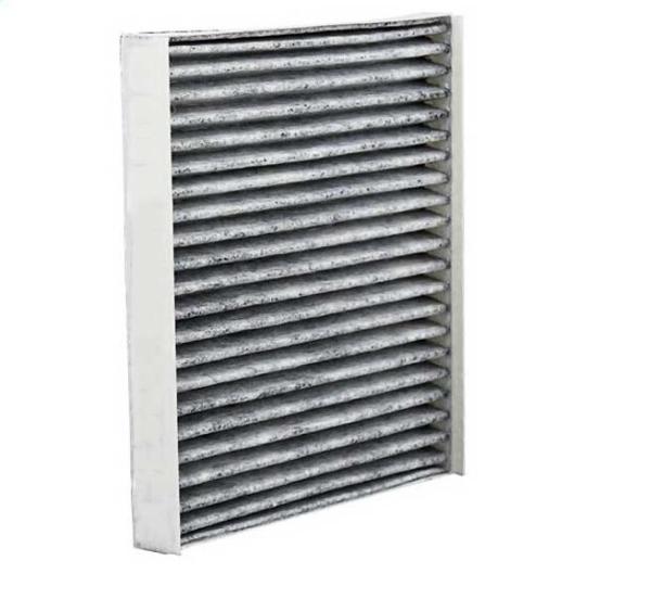 Cheap Folded Activated Carbon Car Cabin Air Filter Standard Size for sale