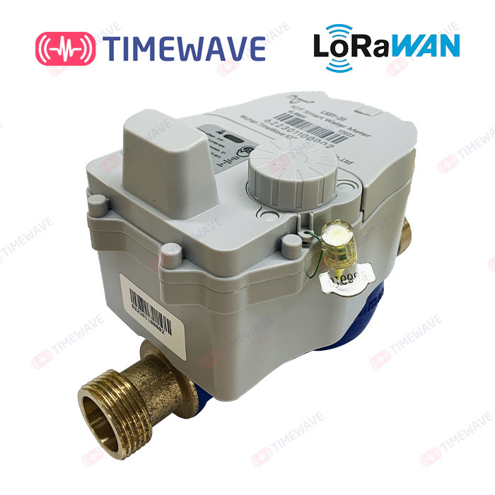 IOT Based Wireless Smart Water Meter Lorawan Remote Control Cold Hot Water Flow