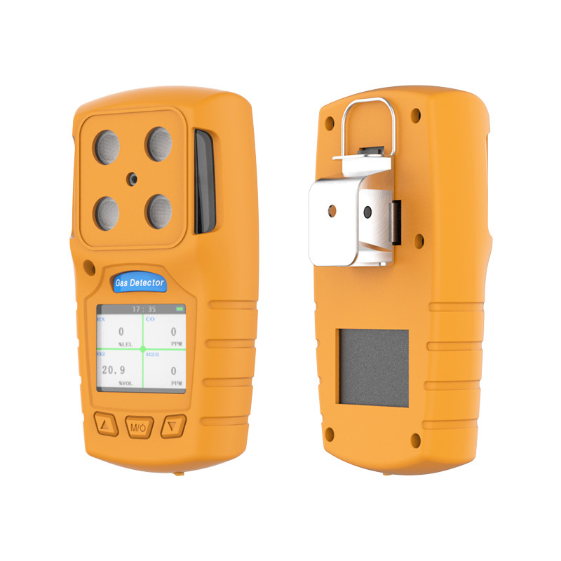 Personal multi gas detector with Audible, Visual, Vibration , industrial gas detector