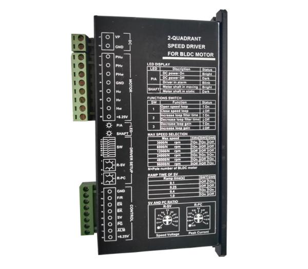 Cheap PI 2 Quadrant 720W Closed Loop Control Of Brushless Dc Motor With Hall Sensors for sale