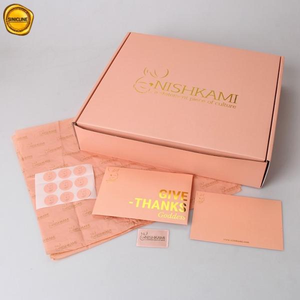Cheap 30cm Mailing Hair Extension Packaging Box For Hair Bundles for sale