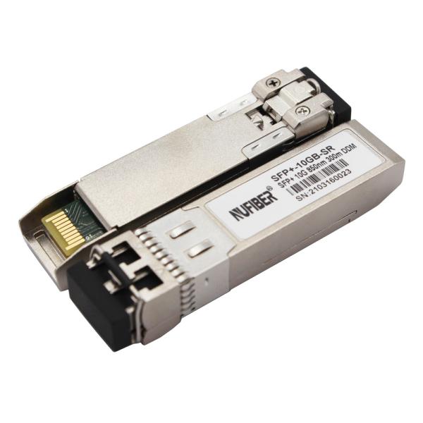 10G SFP+ MMF 850nm 300m LC DOM Transceiver Module Compatible Cisco 10G SFP+ Transceiver