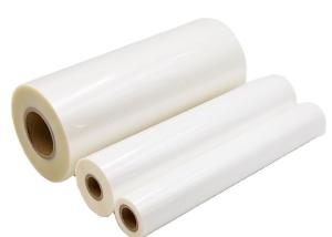 China Hot Stamping Screen Printing Lamination Film Rolls 17um Bopp Transparent SGS For Laminating Machines on sale