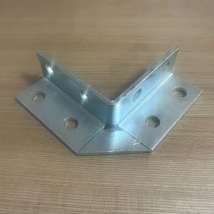 China Galvanized Bolted Earthquake Bracket Accessories For Enhanced Structural Support on sale