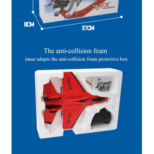 3.7v150mAh Battery 2.4g Flying Remote Control Airplane Glider Aeroplane Aircraft Model Toy Avion Foam Epp Jet Air Rc Plane