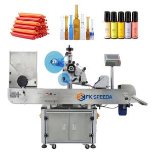 Best FK807 Automatic Ampoule Vial Labeling Machine for 3ml 5ml 10ml Syrup Blood Test Tubes wholesale