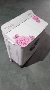 All Glass Cover Mini Washer Dryer Unit  , Small Portable Twin Washer Dryer