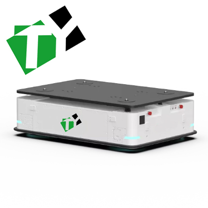 High Load Capacity Material Handling AGV for Trackless Transfer Cart Customized 0-5T Performance