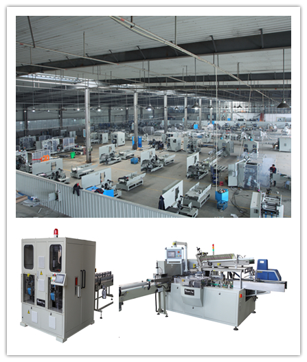 Napkin Tissue Overwrapping Machine OPM30 Servo Motor MAX Size L350×W320× H120mm